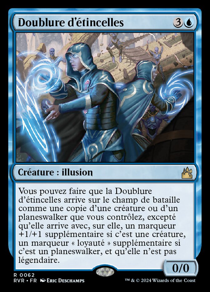 Doublure d'étincelles