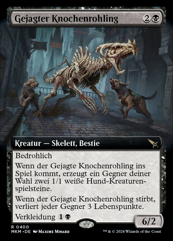 Gejagter Knochenrohling