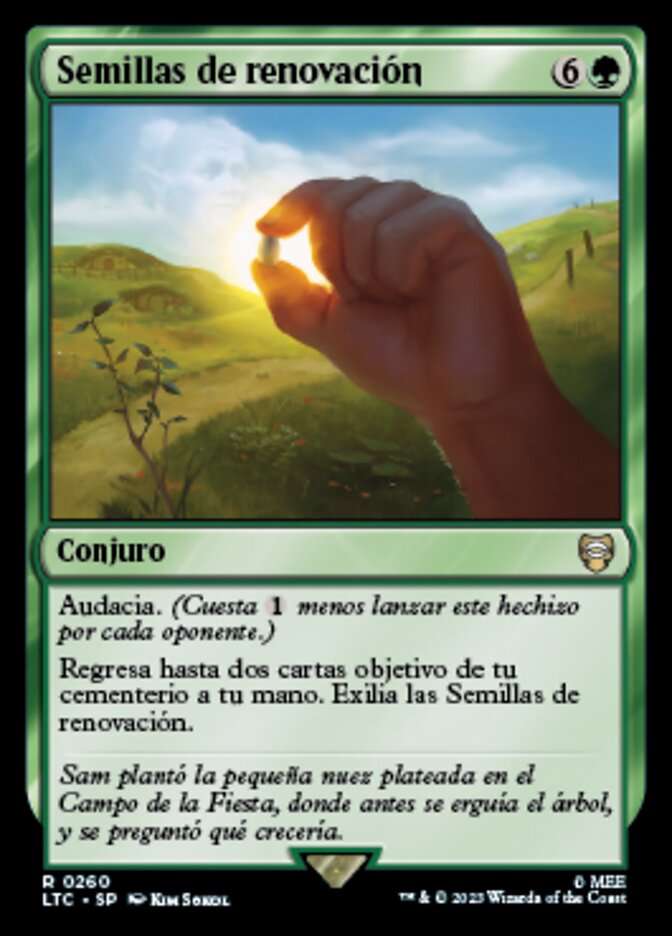 Semillas de renovación