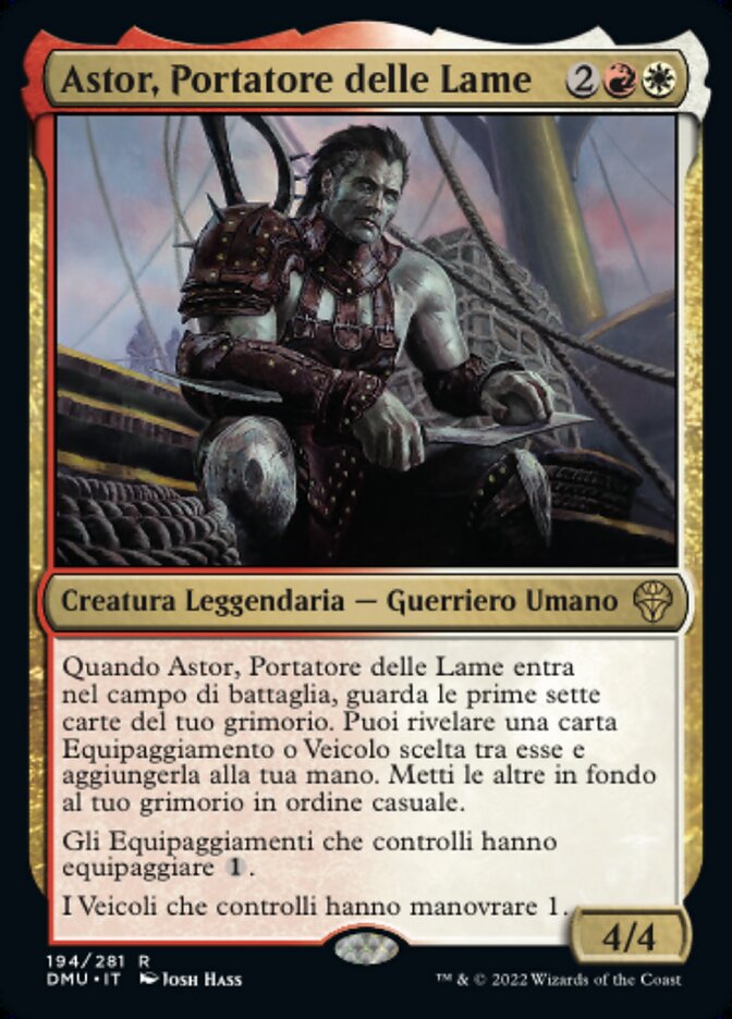 Astor, Portatore delle Lame