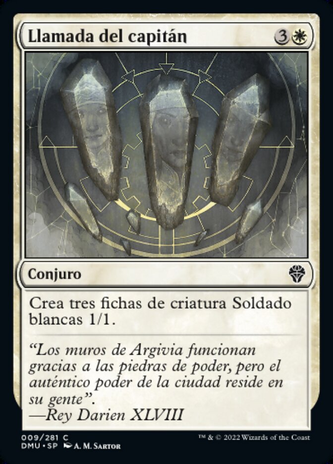Llamada del capitán