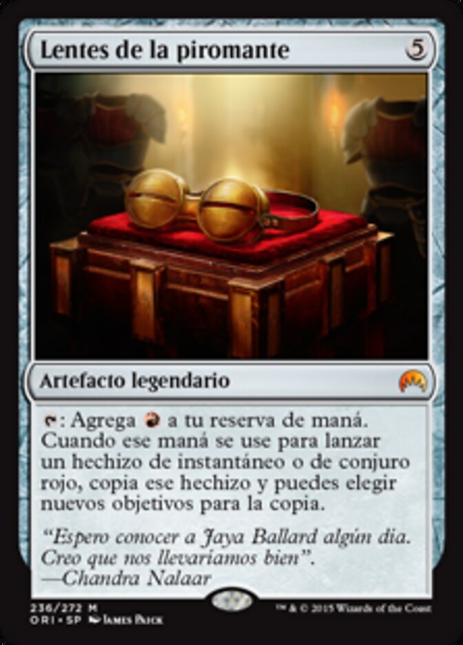 Lentes de la piromante