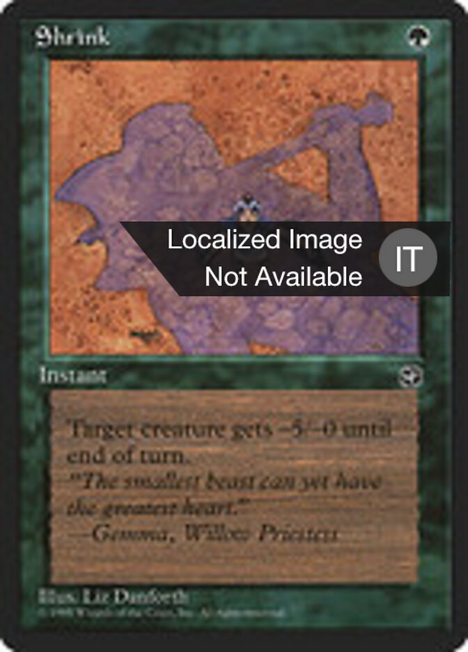 Rimpicciolire