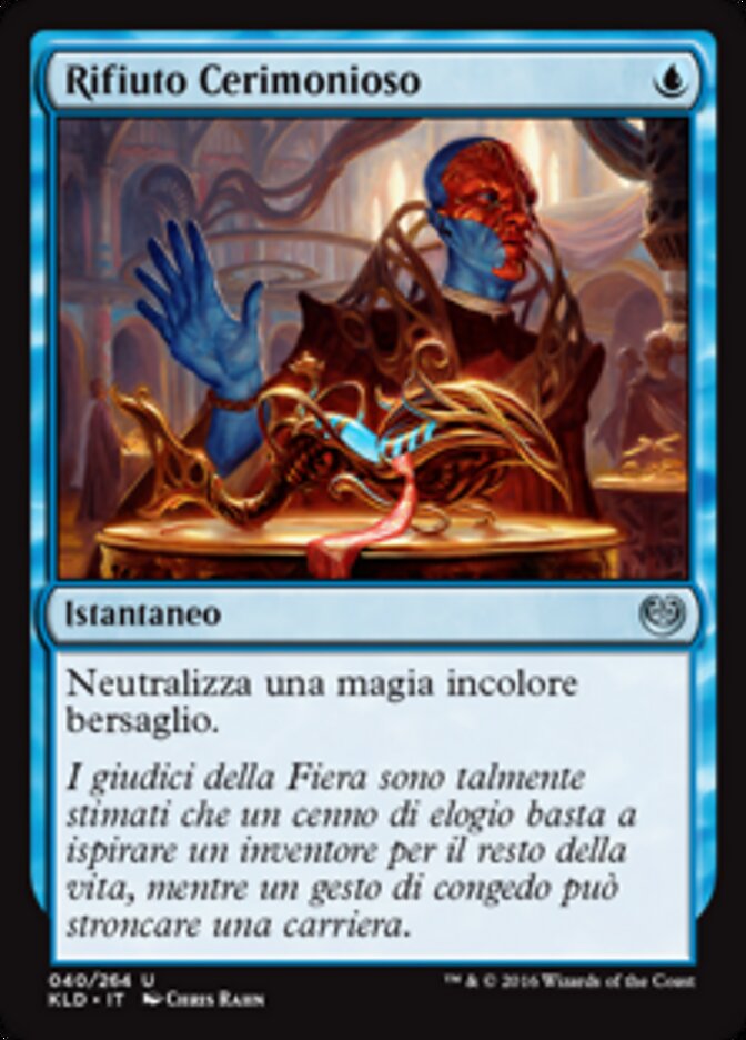 Rifiuto Cerimonioso