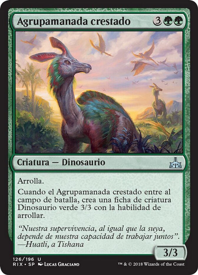 Agrupamanada crestado