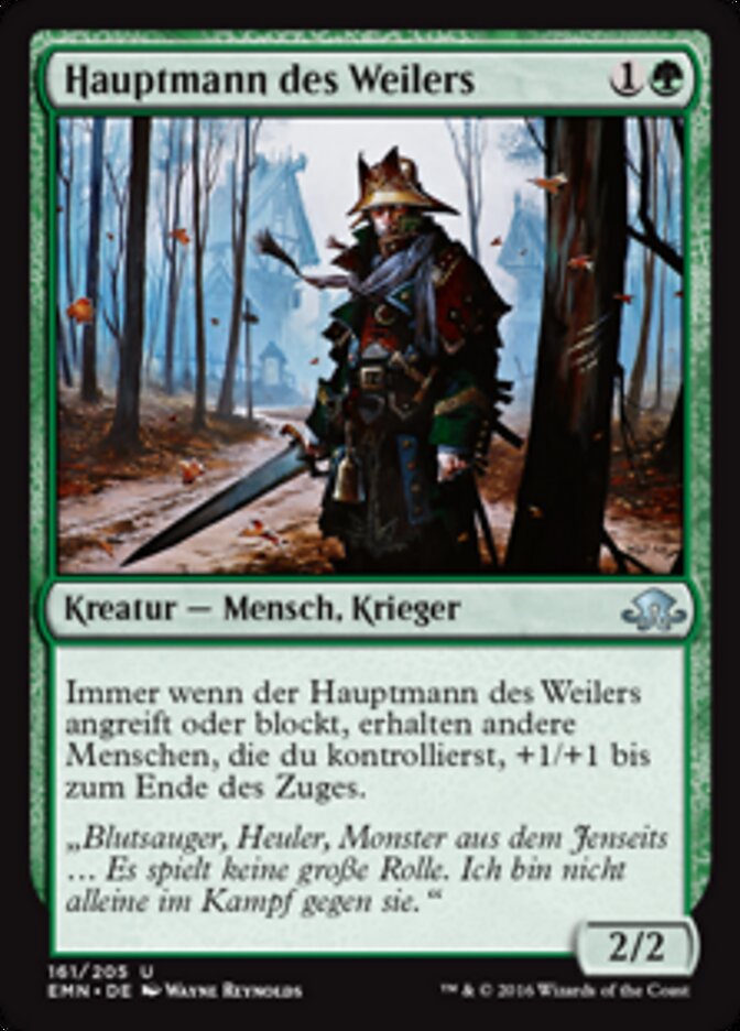 Hauptmann des Weilers