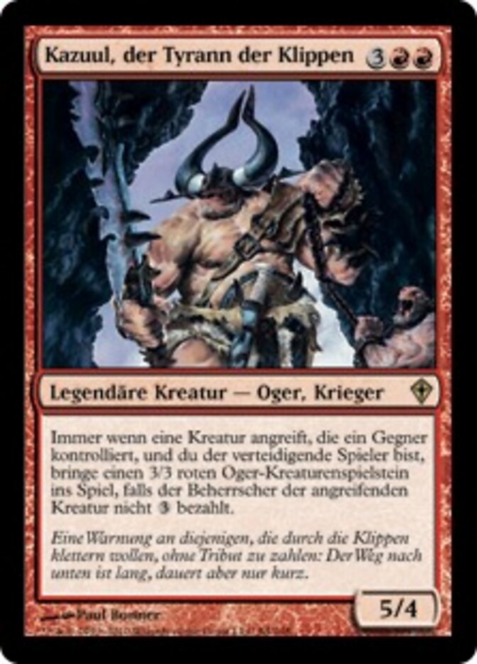 Kazuul, der Tyrann der Klippen