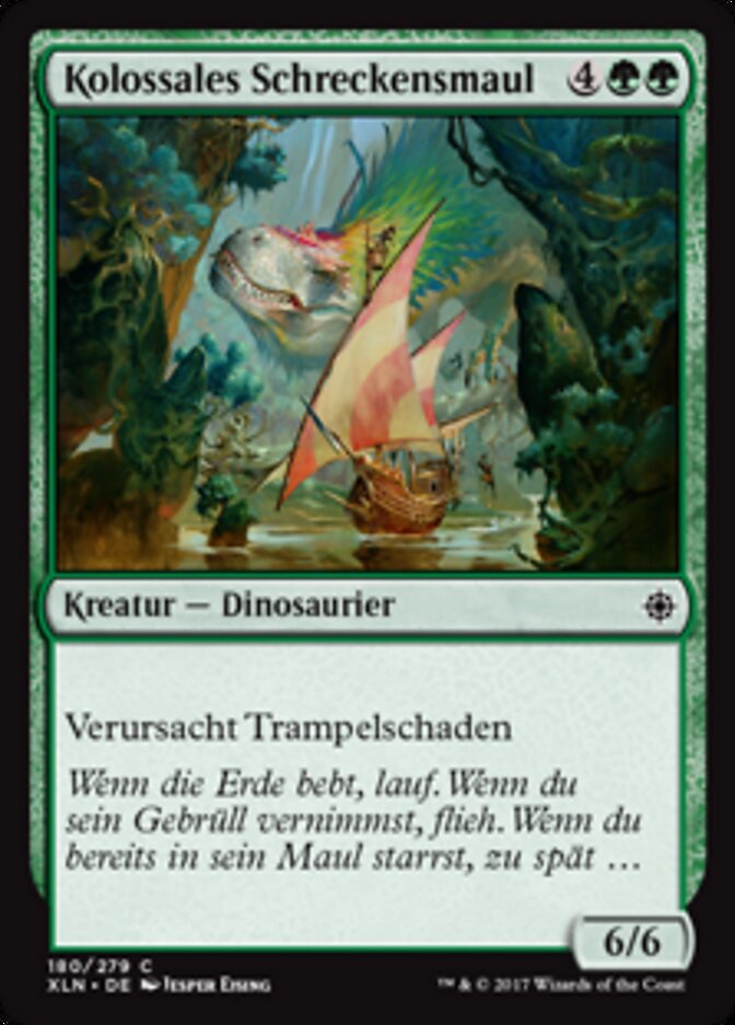Kolossales Schreckensmaul