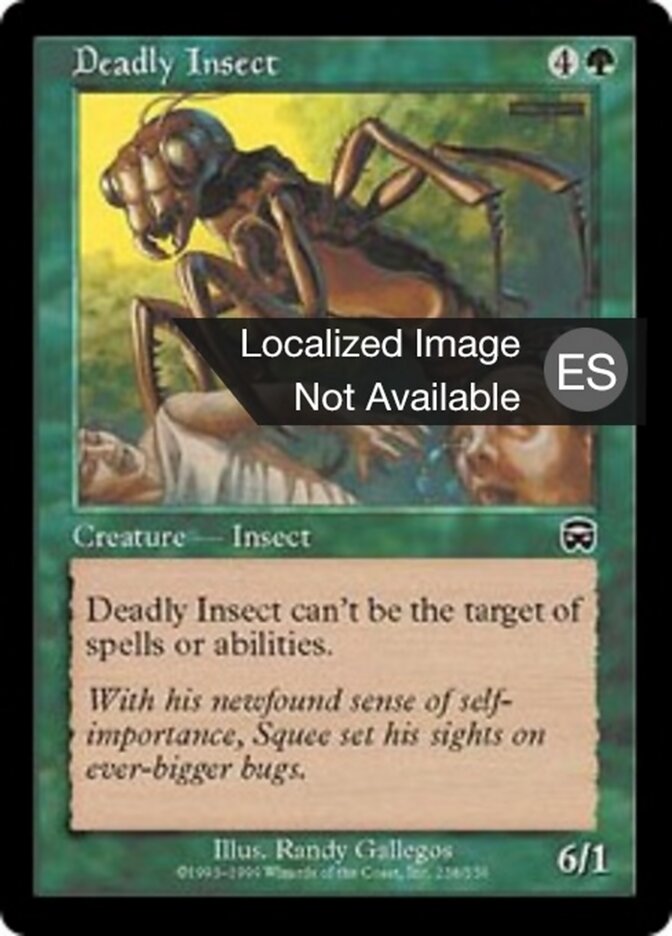Insecto letal
