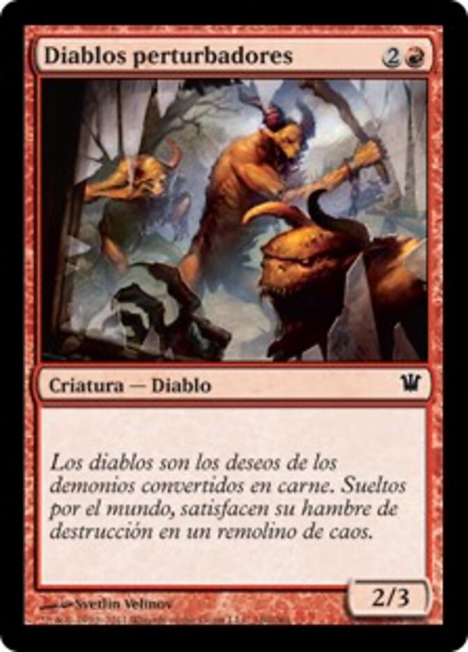Diablos perturbadores