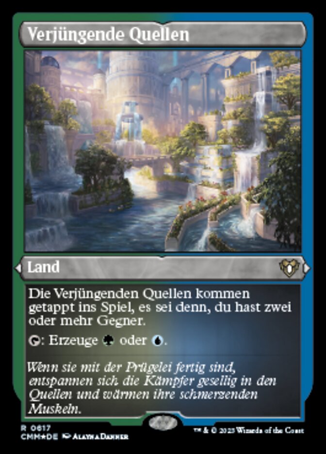 Verjüngende Quellen