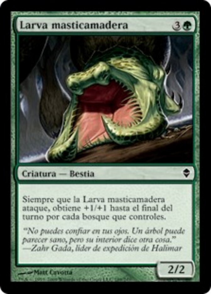 Larva masticamadera