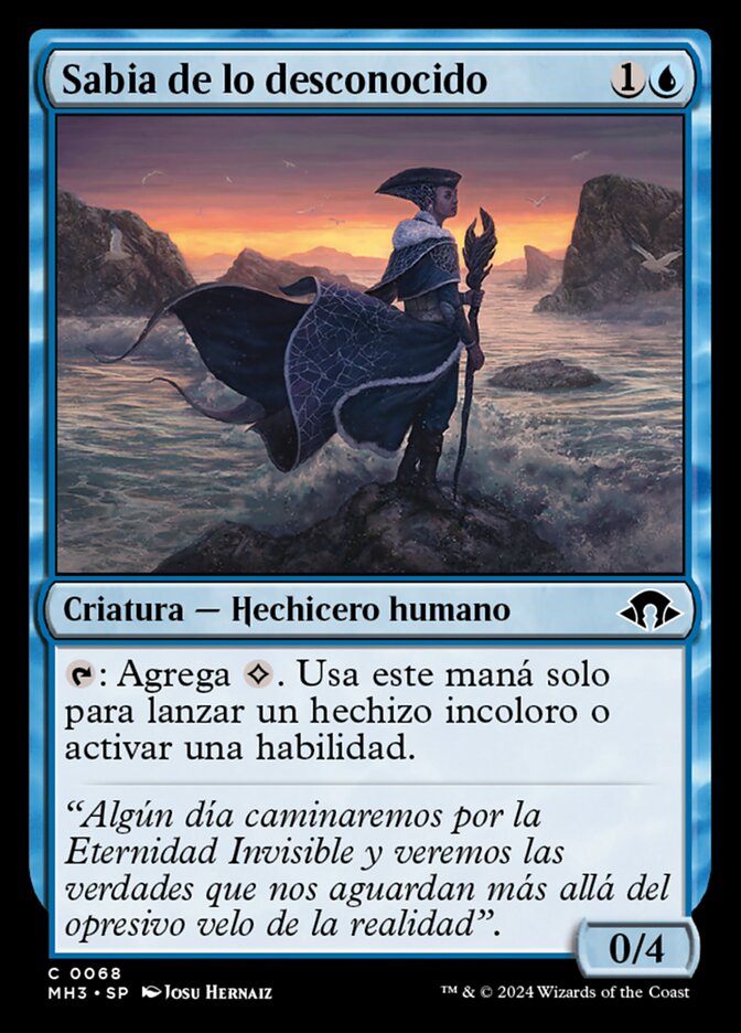 Sabia de lo desconocido