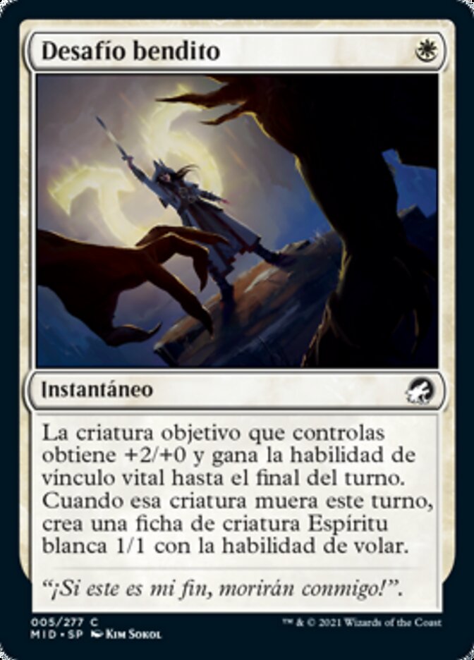 Desafío bendito