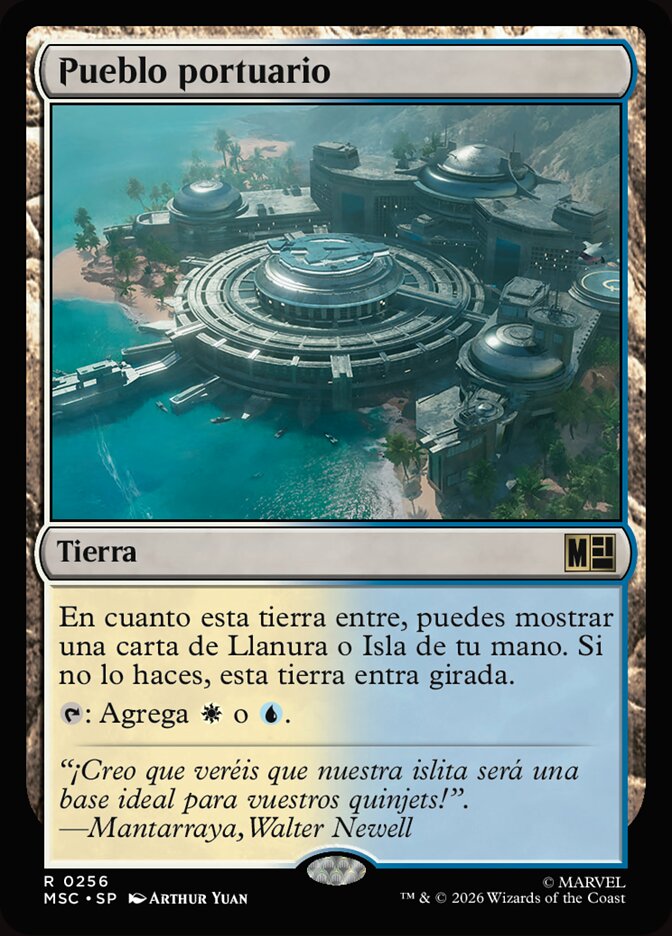 Pueblo portuario