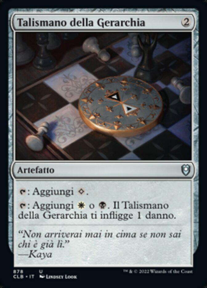 Talismano della Gerarchia
