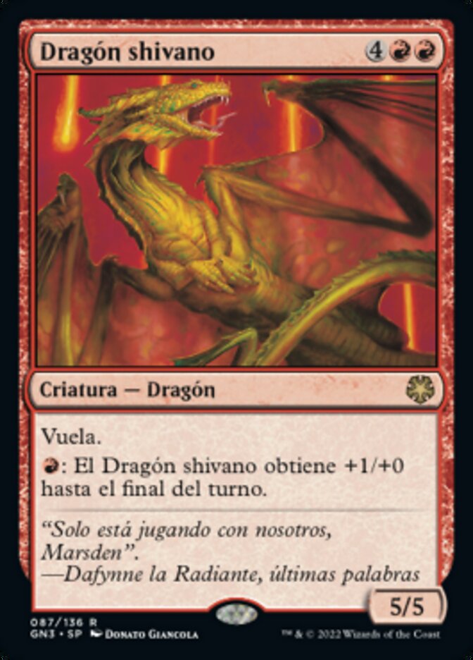 Dragón shivano