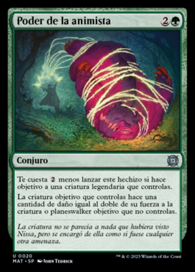 Poder de la animista