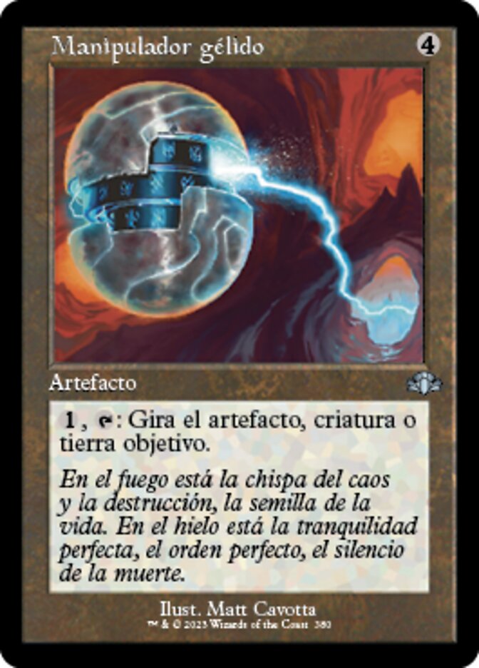 Manipulador gélido