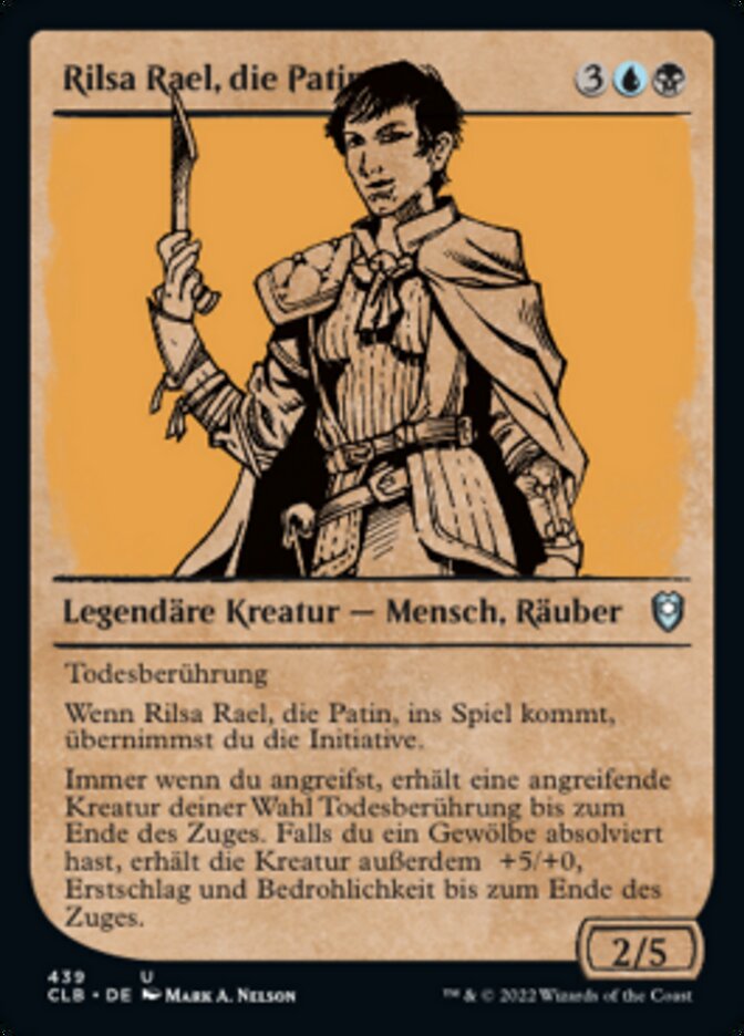 Rilsa Rael, die Patin