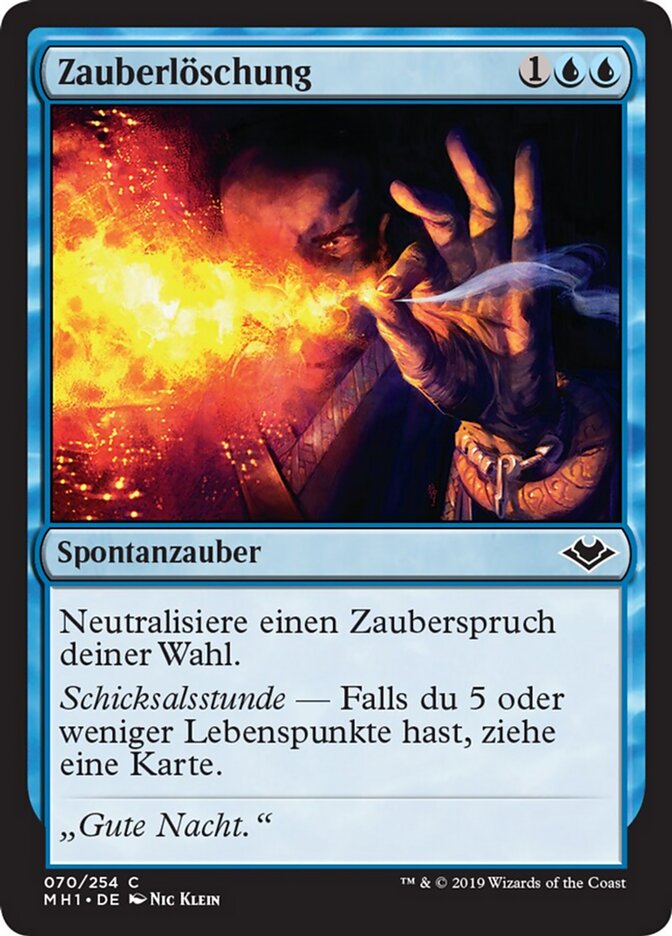Zauberlöschung