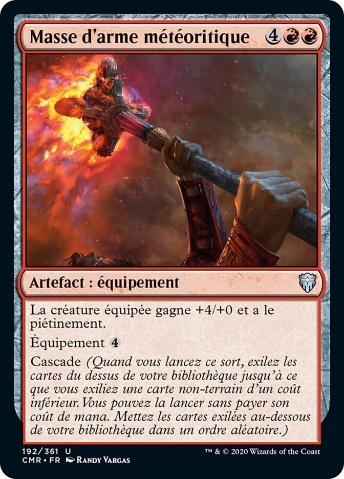 Masse d'arme météoritique