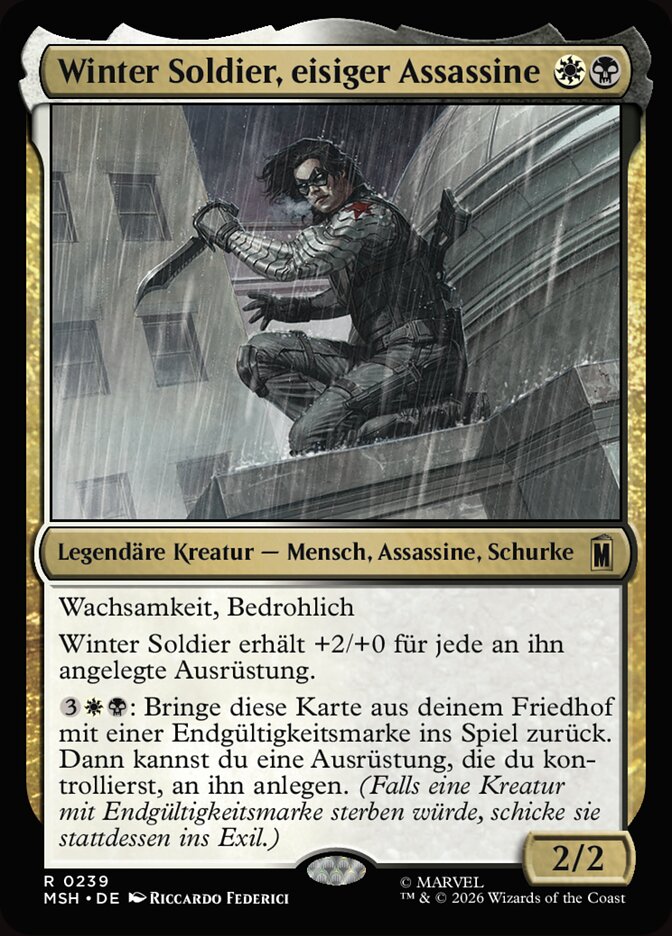 Winter Soldier, eisiger Assassine