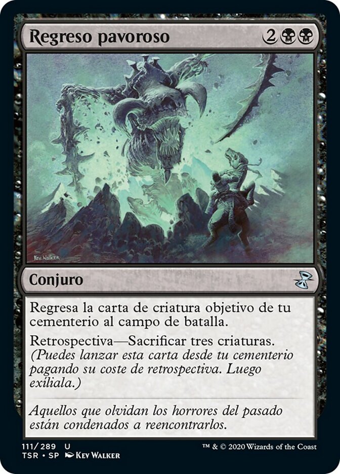 Regreso pavoroso