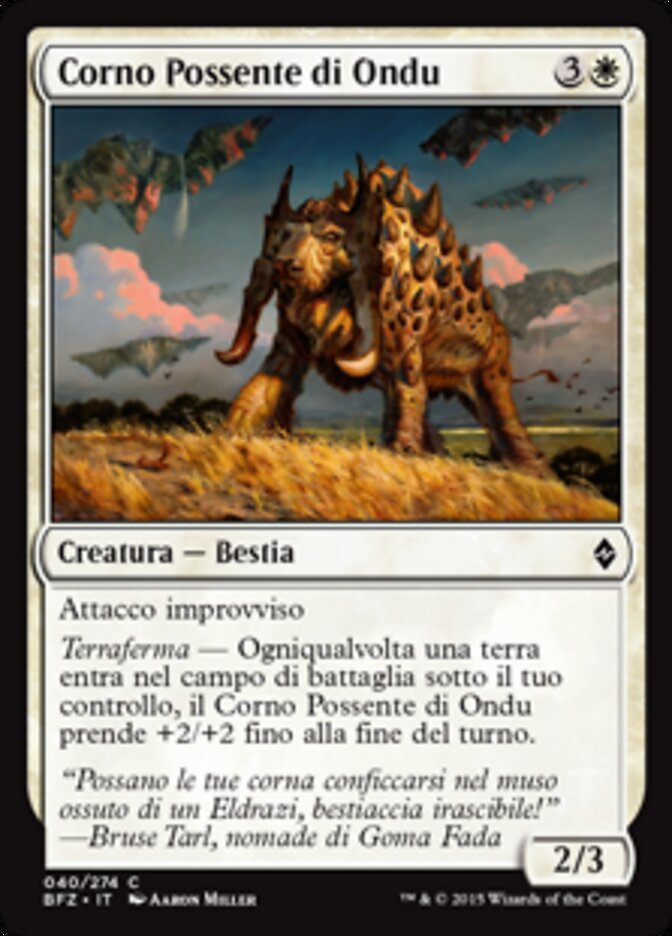 Corno Possente di Ondu
