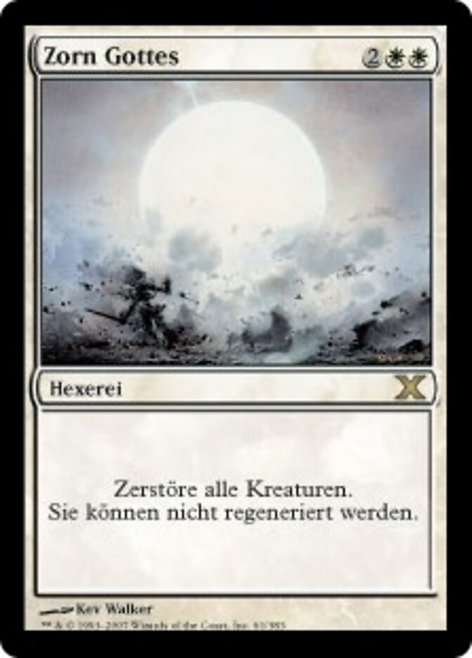 Zorn Gottes