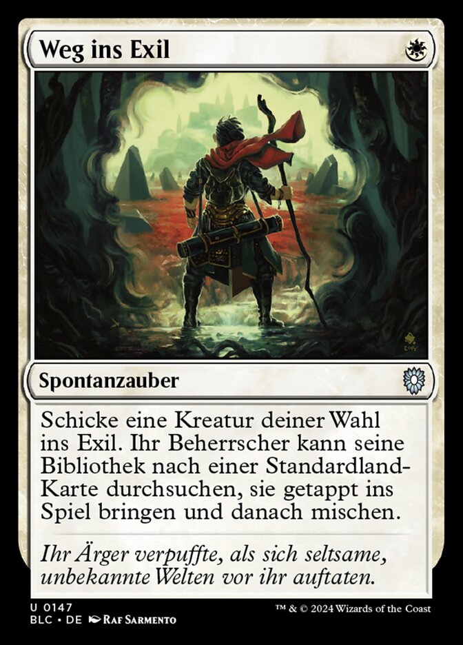 Weg ins Exil