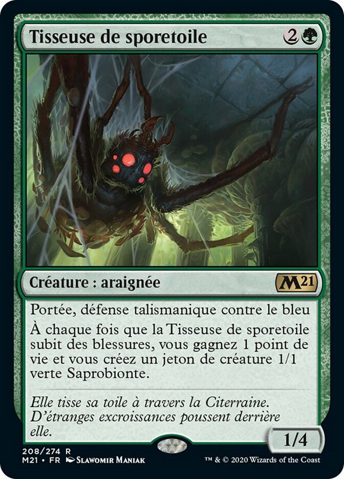 Tisseuse de sporetoile