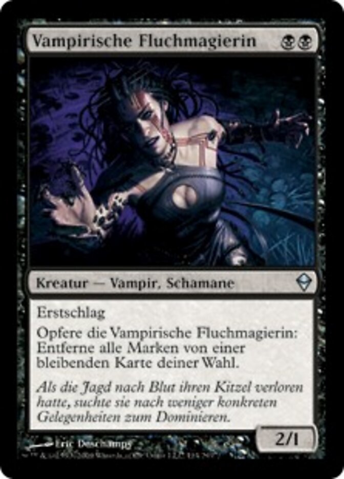 Vampirische Fluchmagierin