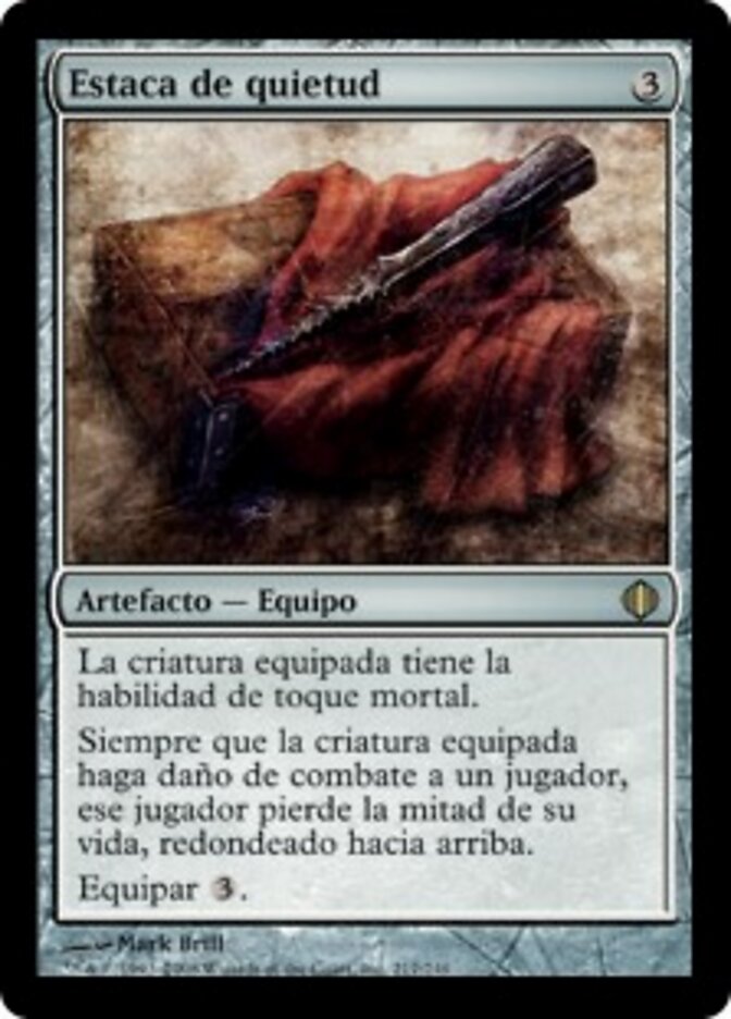 Estaca de quietud