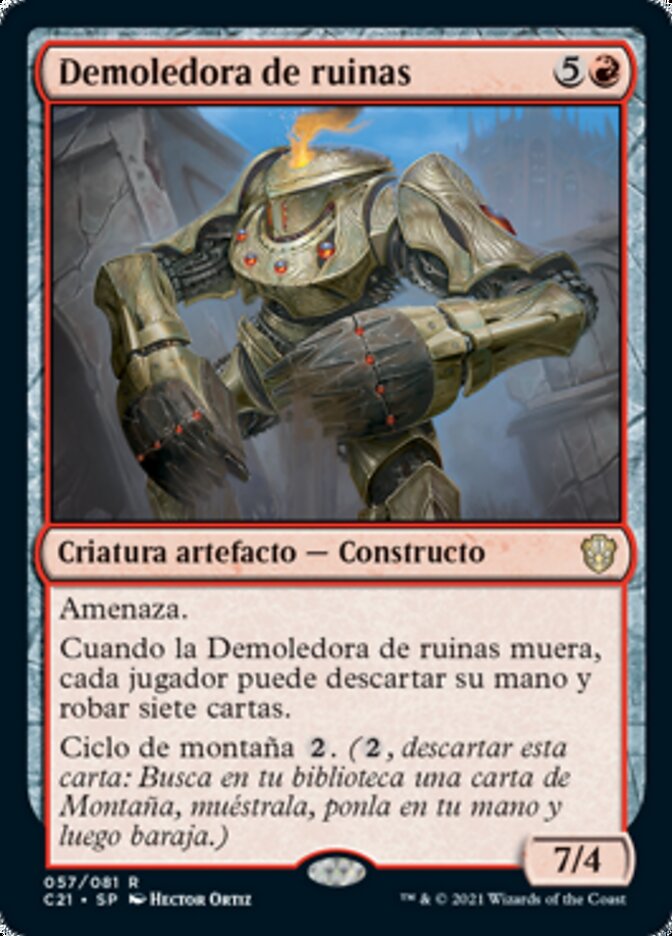 Demoledora de ruinas