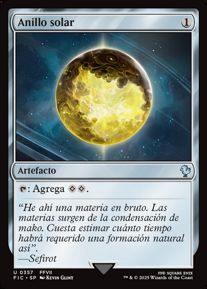 Anillo solar