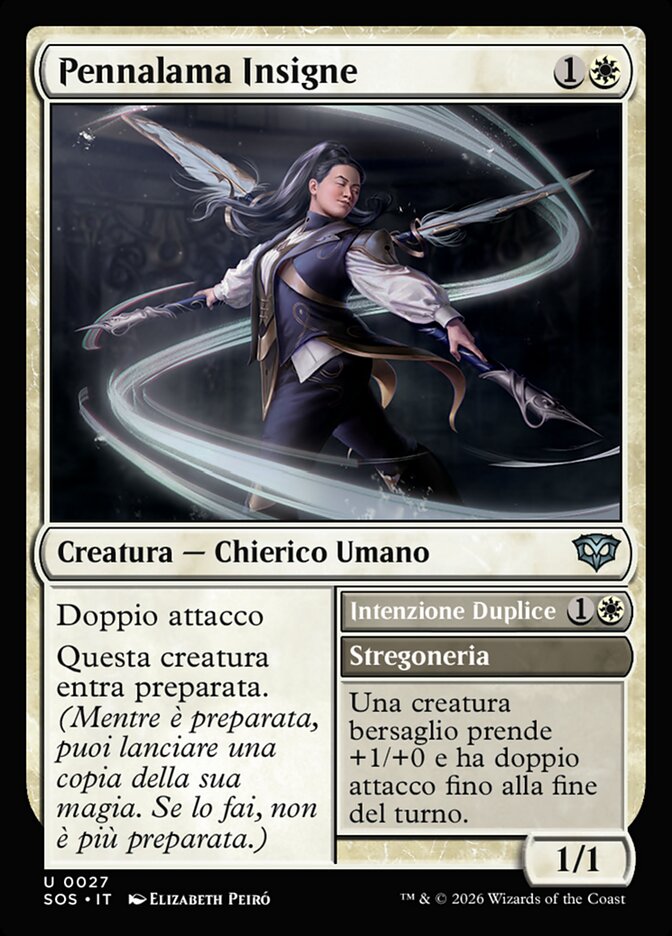 Quill-Blade Laureate // Twofold Intent
