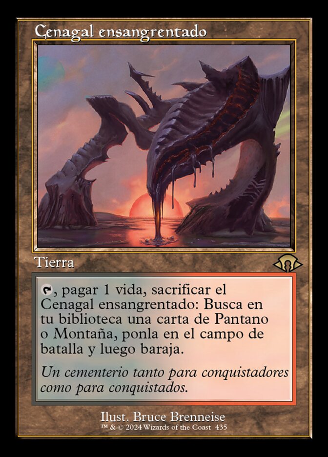 Cenagal ensangrentado