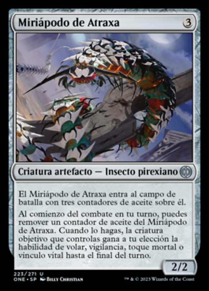Miriápodo de Atraxa