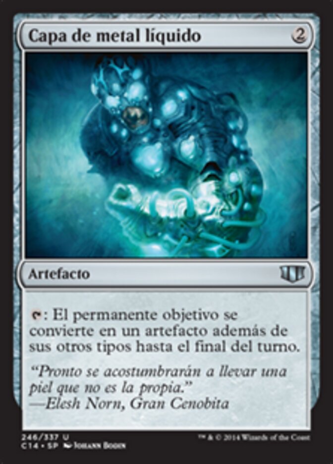 Capa de metal líquido