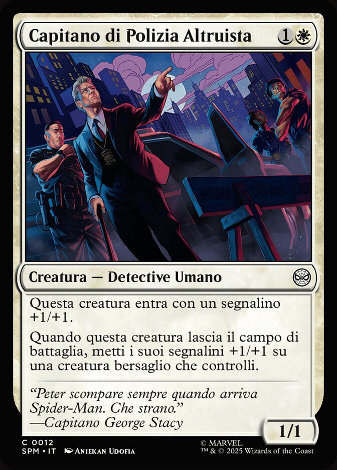 Capitano di Polizia Altruista