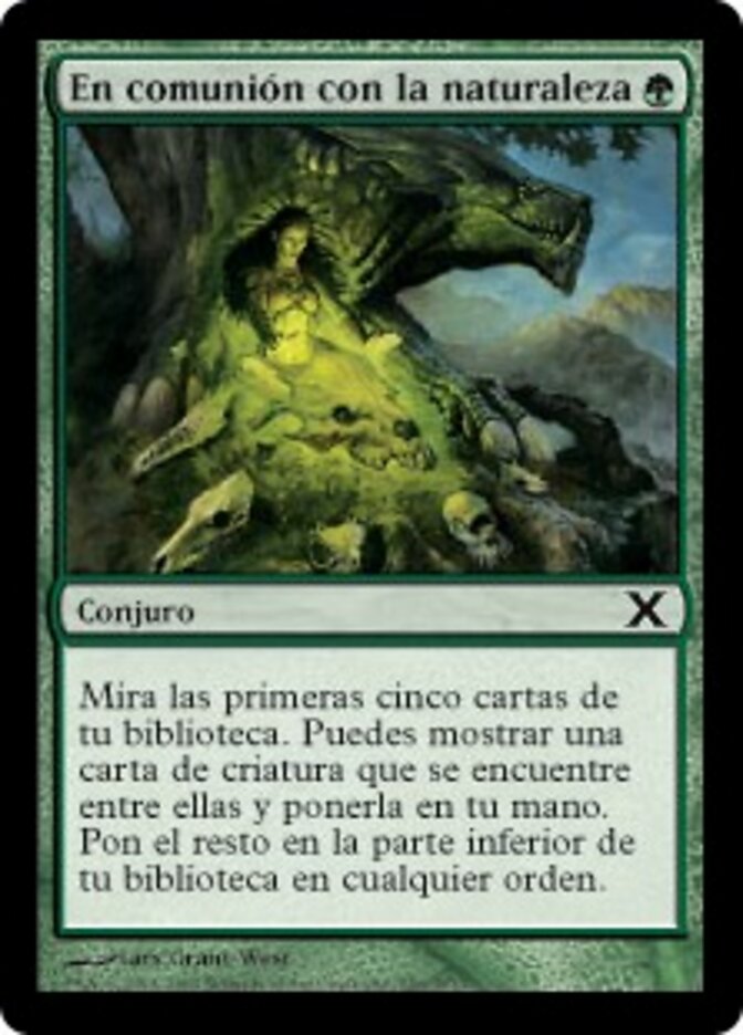 En comunión con la naturaleza