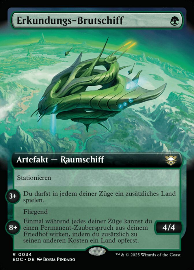 Erkundungs-Brutschiff