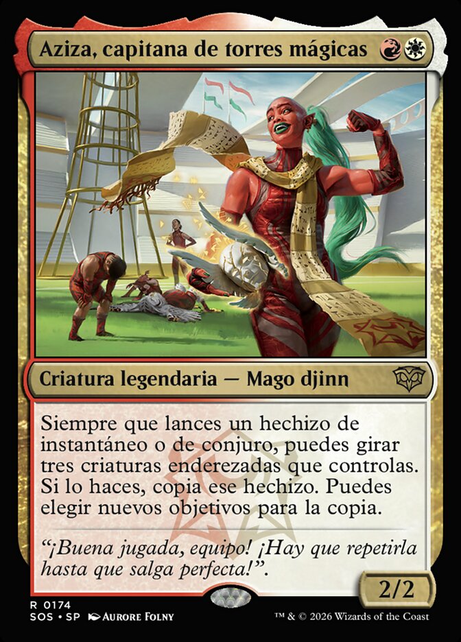 Aziza, capitana de torres mágicas