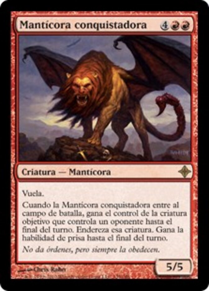 Mantícora conquistadora