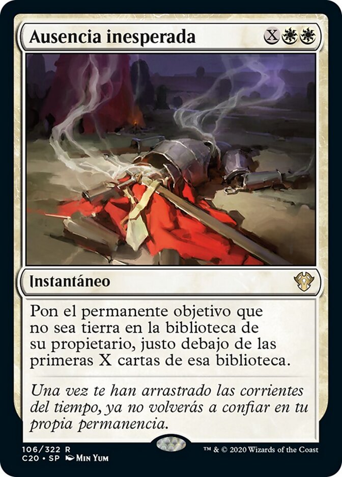 Ausencia inesperada