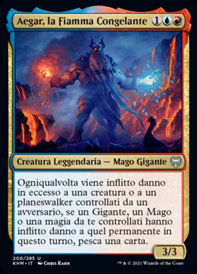 Aegar, la Fiamma Congelante