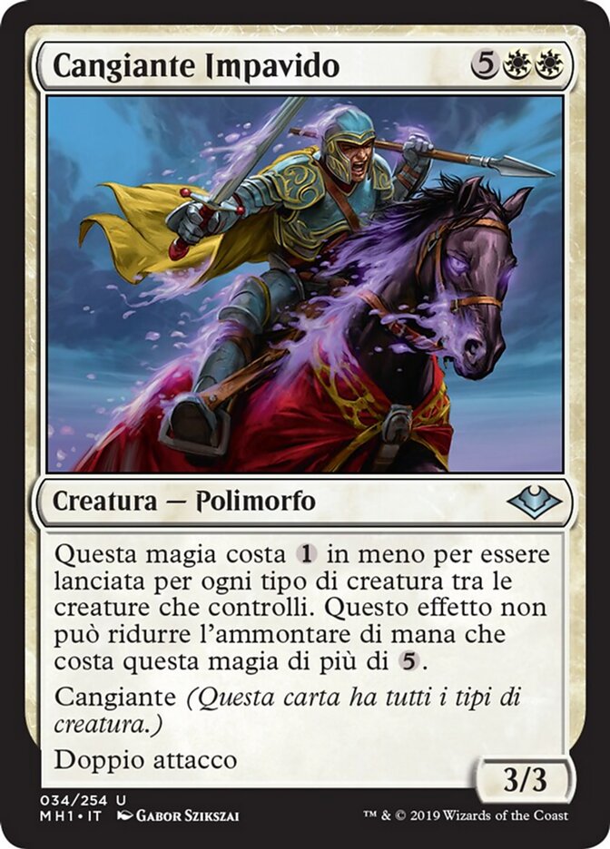Cangiante Impavido