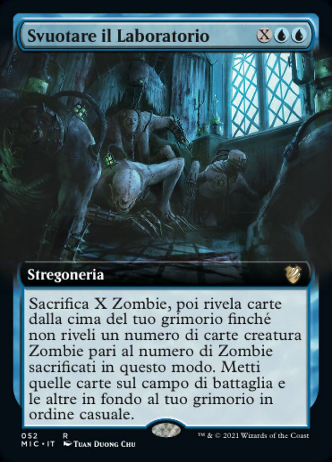 Svuotare il Laboratorio