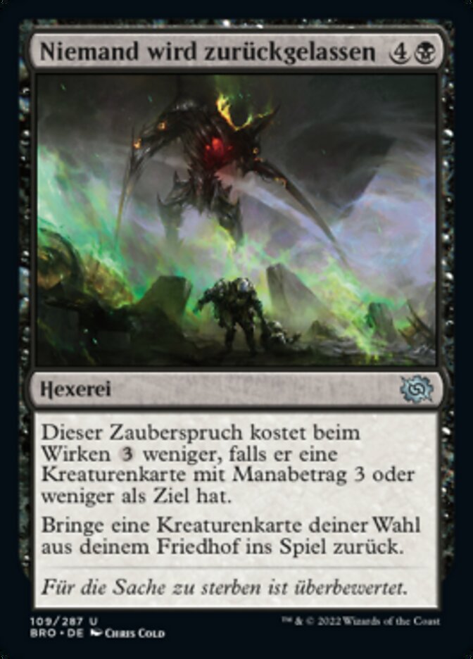 Niemand wird zurückgelassen